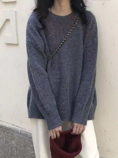 Oversized Pullover Soft Cashmere Sweater