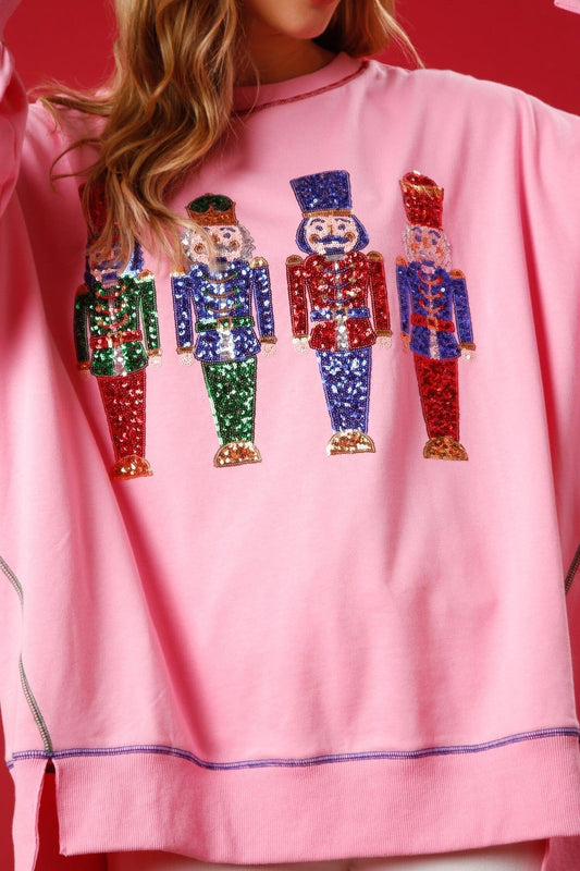 Belezza Nutcracker Sweatshirt | Festive & Cozy Holiday Fashion