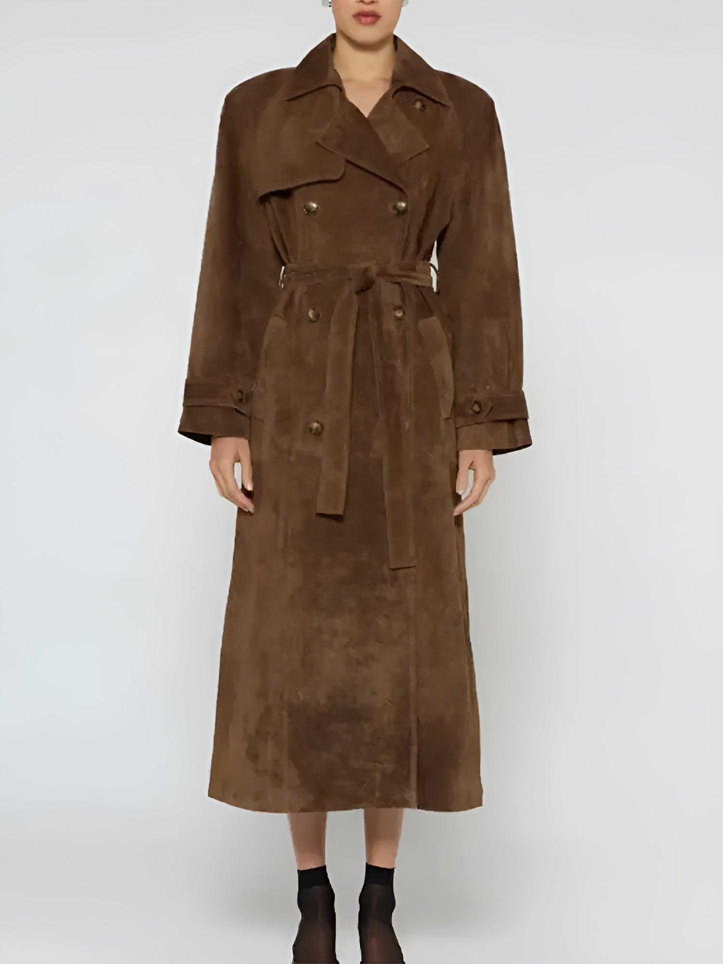 Belezza | Long Coat With Belt