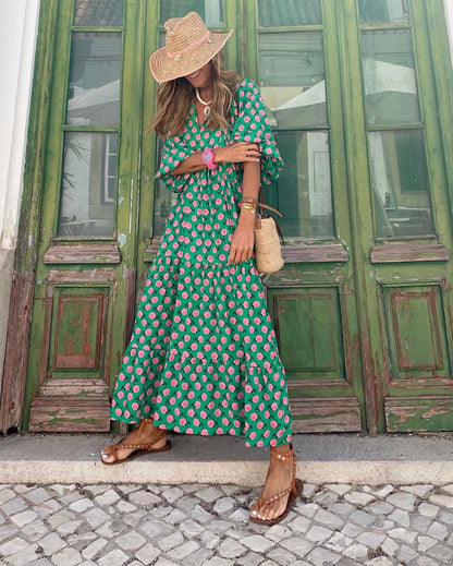 Belezza | Colourful Summer Maxi Dress