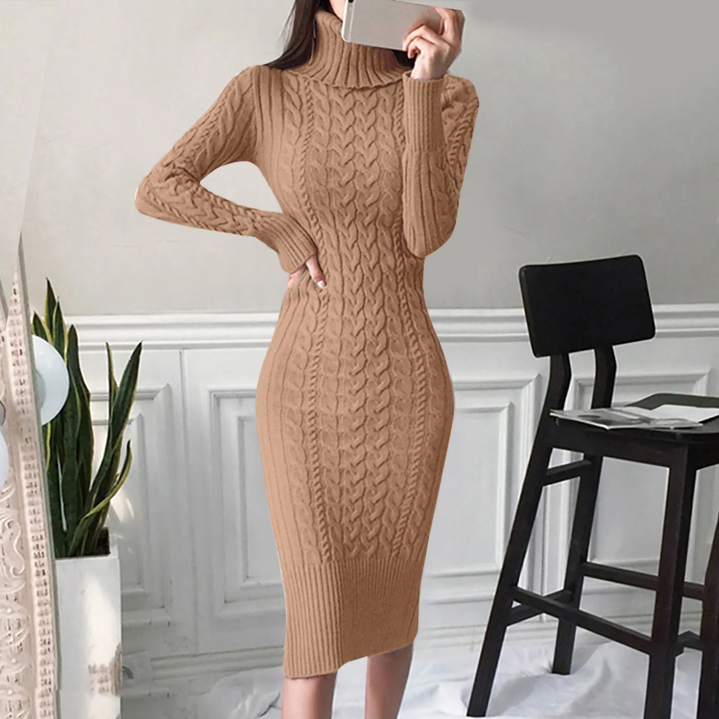 Belezza - Elegant Cable Dress