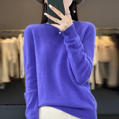 Belezza Soft Wool Sweater in Various Colors