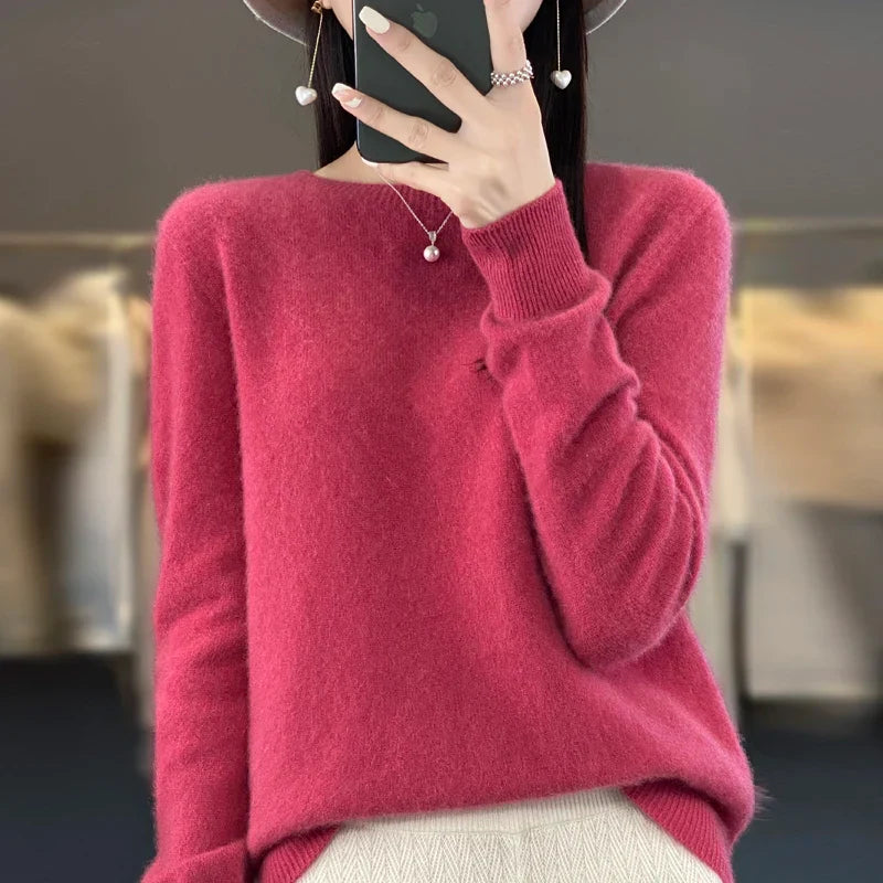 Belezza Soft Wool Sweater in Various Colors