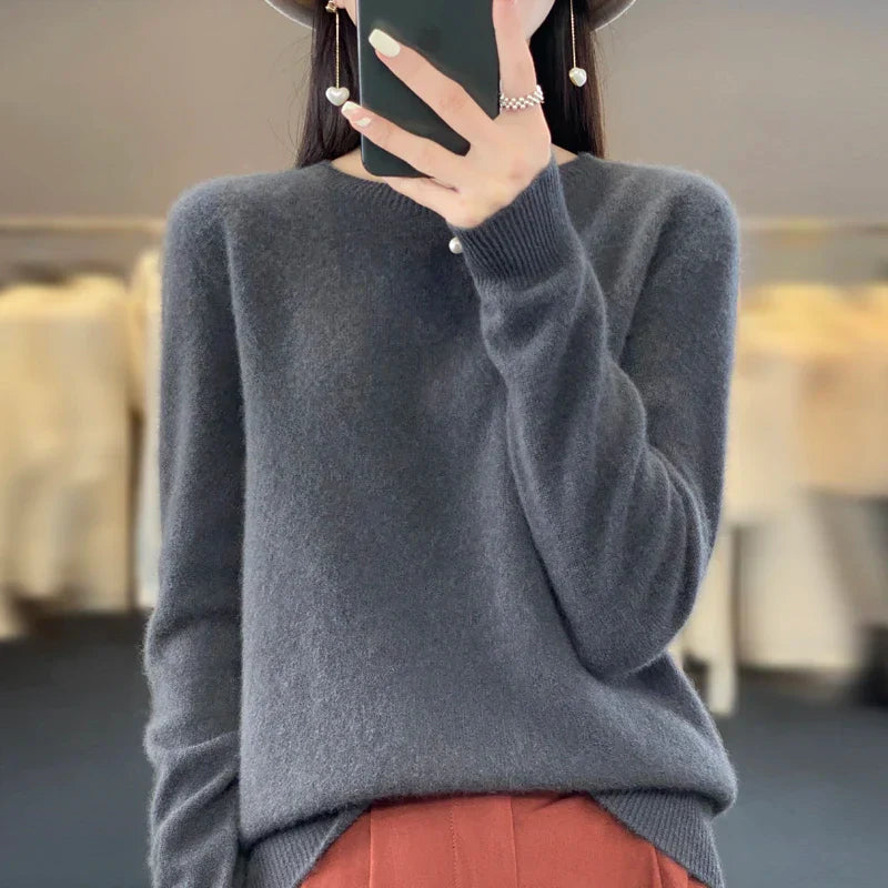 Belezza Soft Wool Sweater in Various Colors