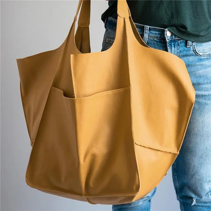 Belezza | Oversized Leather Tote Bag