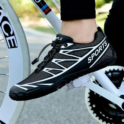 MTB and road bike shoes | Unisex cycling shoes for outdoor sports | Light and comfortable | Sporty