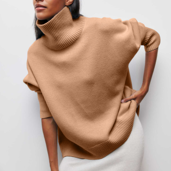 Belezza Sweater | Cozy Turtleneck Knit Jumper