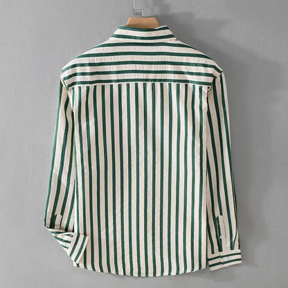 Belezza - Elegant Striped Shirt