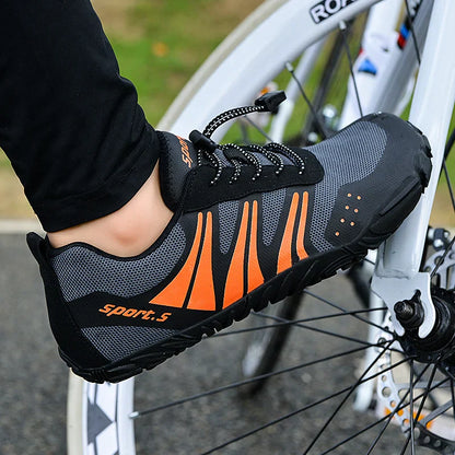 MTB and road bike shoes | Unisex cycling shoes for outdoor sports | Light and comfortable | Sporty