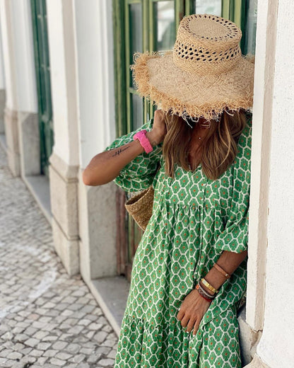 Belezza | Colourful Summer Maxi Dress