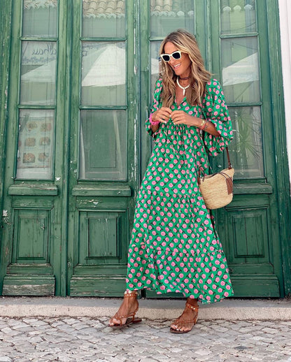 Belezza | Colourful Summer Maxi Dress