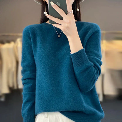 Belezza Soft Wool Sweater in Various Colors