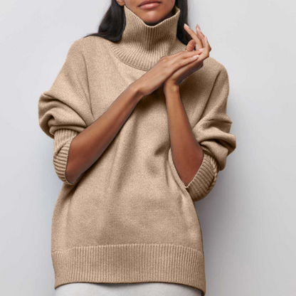 Belezza Sweater | Cozy Turtleneck Knit Jumper