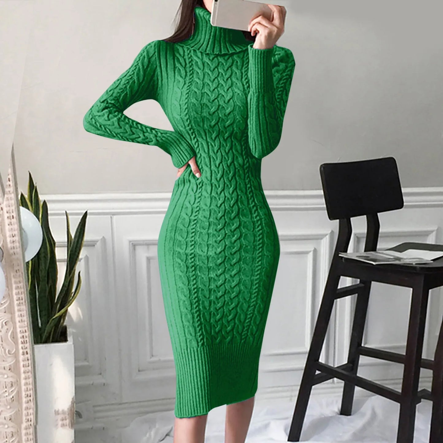 Belezza - Elegant Cable Dress