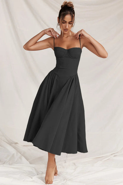 Belezza Dress | Sleek Backless Sling Dress