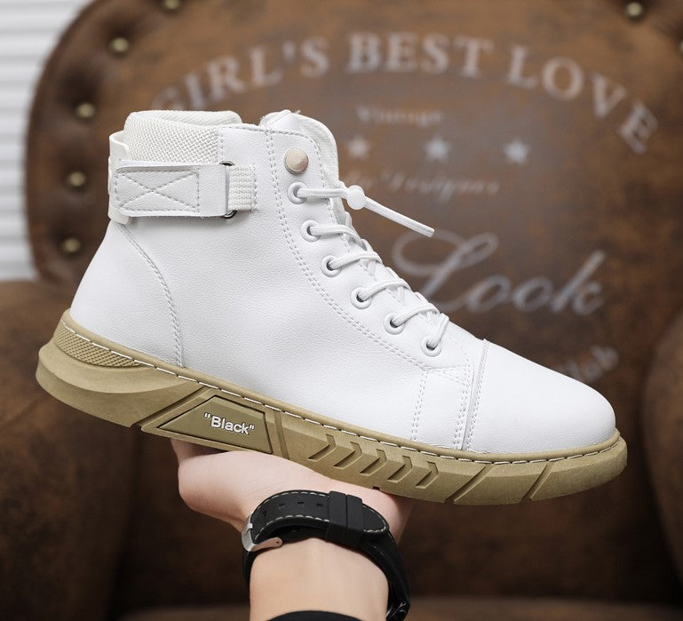 Belezza High-Top Leather Steeple