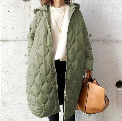 Belezza parka coat with hood