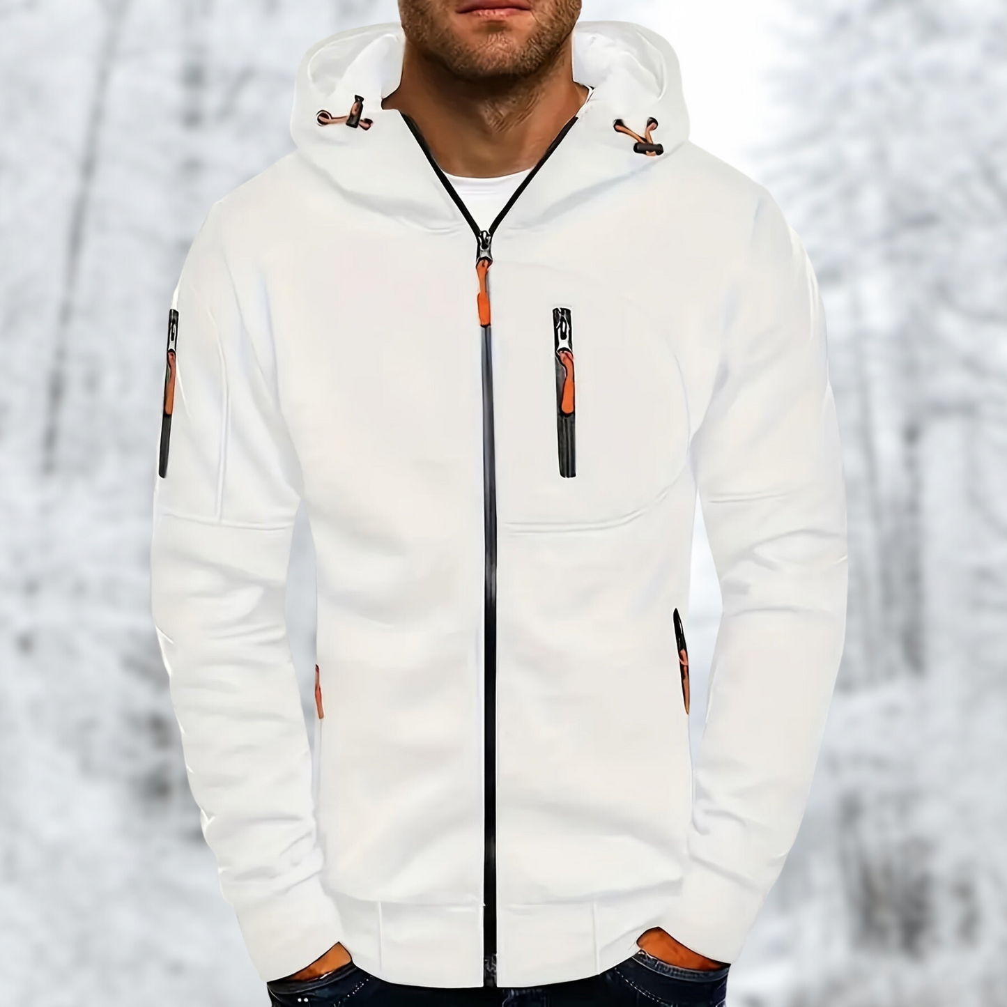 Belezza Men's Hooded Winter Jacket – Warm & Stylish Outdoor Essential