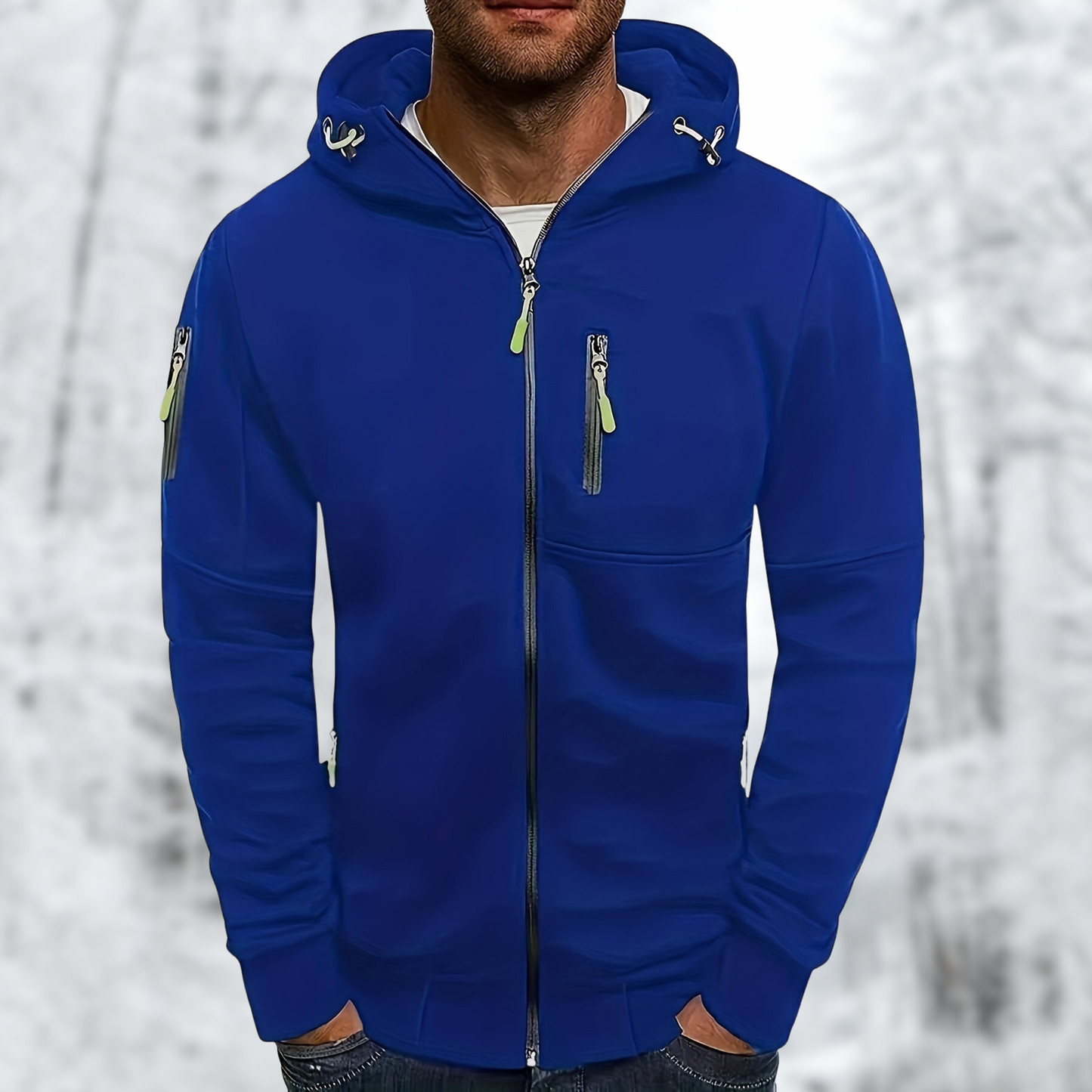 Belezza Men's Hooded Winter Jacket – Warm & Stylish Outdoor Essential