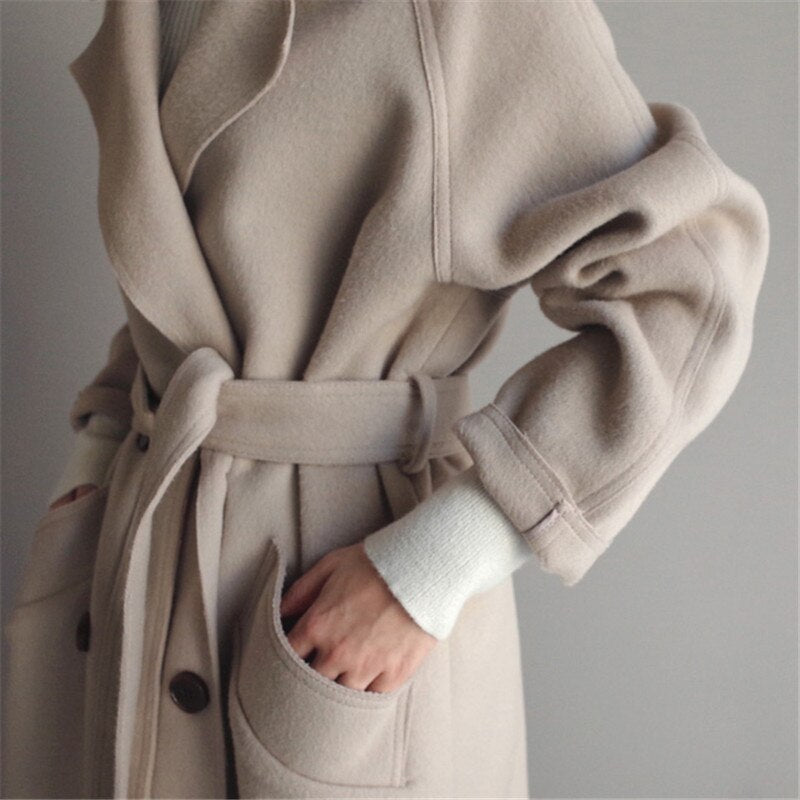 Belezza | Elegant Long Coat