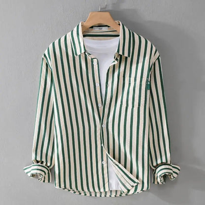 Belezza - Elegant Striped Shirt