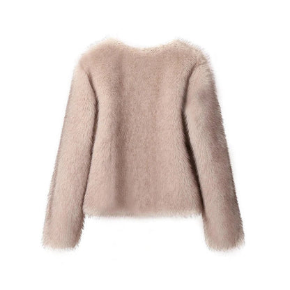 Grace™ - Synthetic Fur Coat