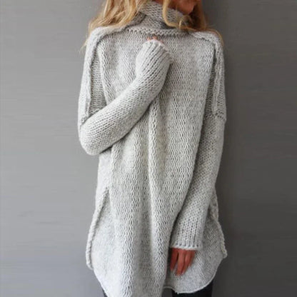 Women's Oversized Turtleneck Sweater | Embrace Cosy Elegance for Chilly Days