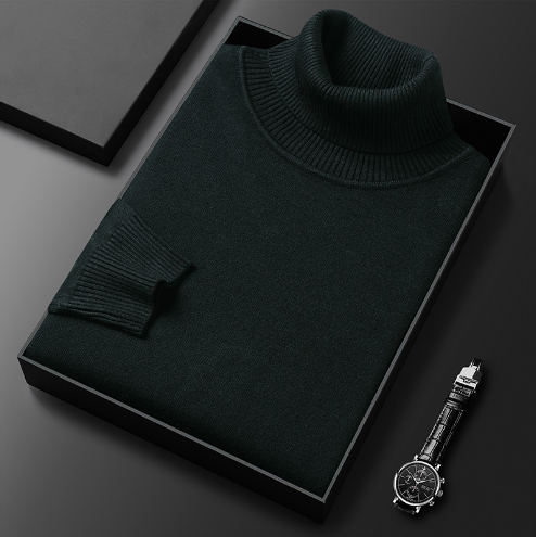 Pierre™ | Slim-Fit Turtleneck Sweater for Men