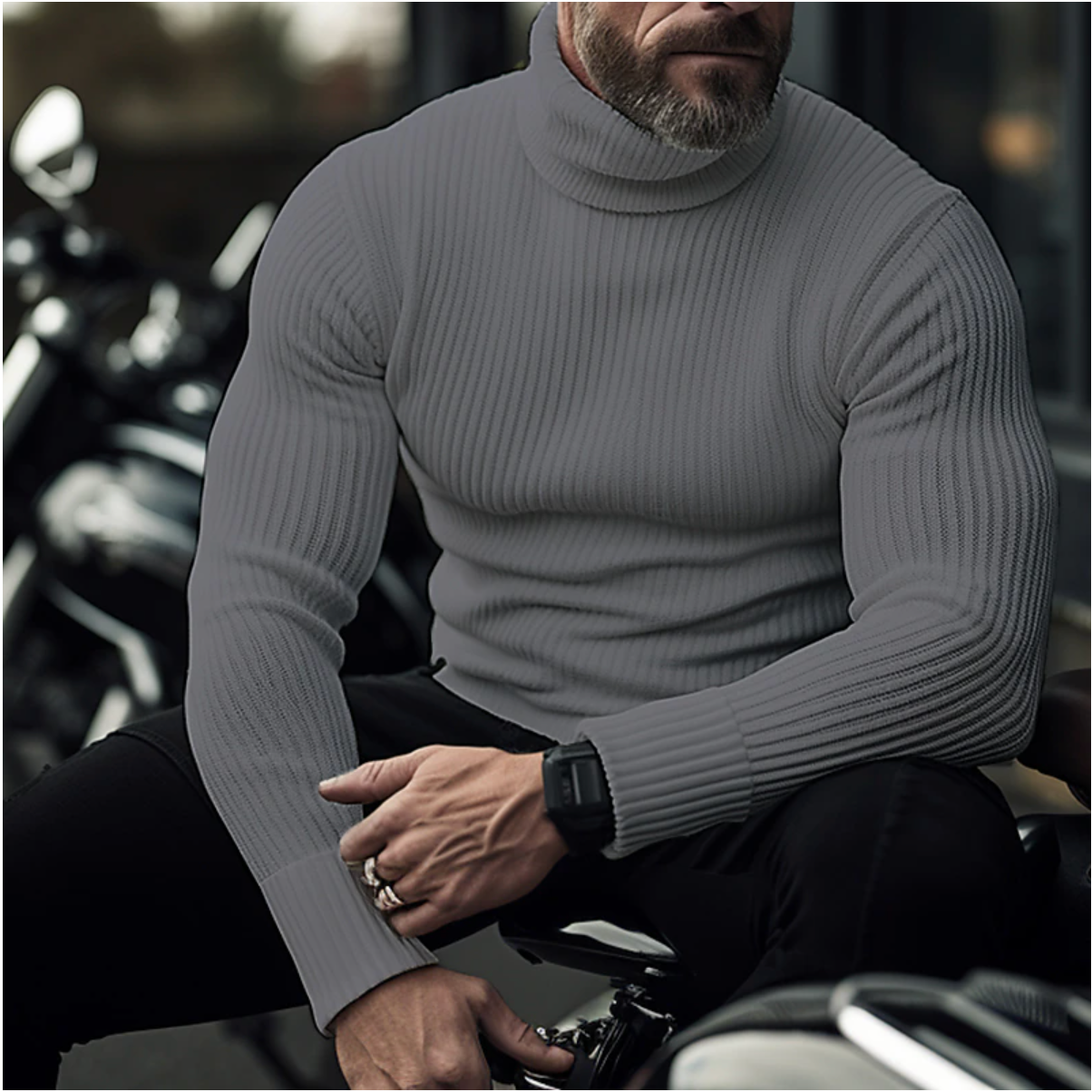 Belezza | Men's Turtleneck