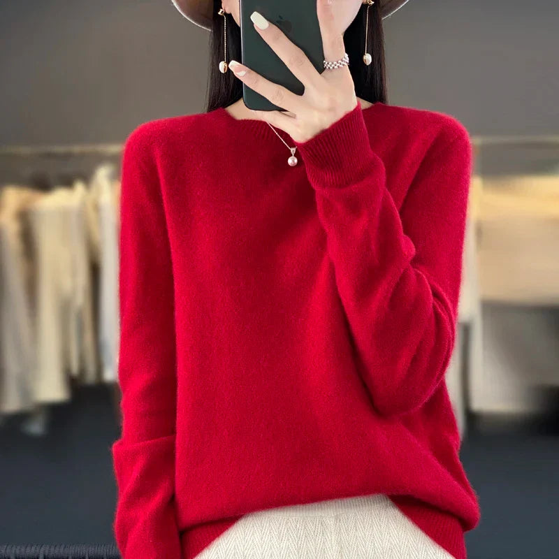 Belezza Soft Wool Sweater in Various Colors