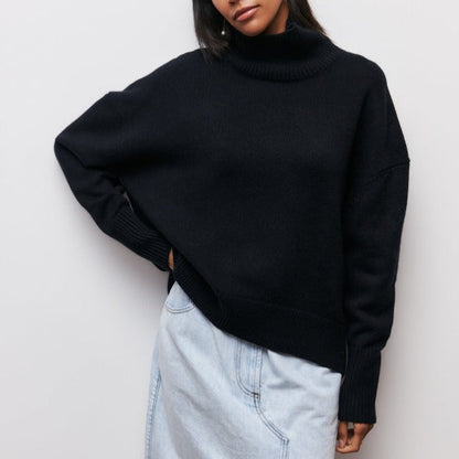 Belezza Sweater | Cozy Turtleneck Knit Jumper