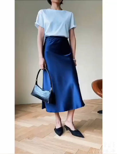 Belezza silk skirt