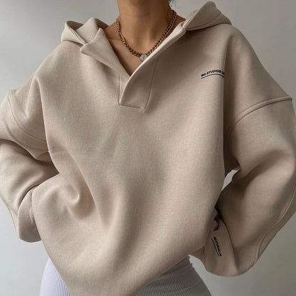 Women's Oversized Hoodie Sweatshirt | Casual Comfort & Effortless Style