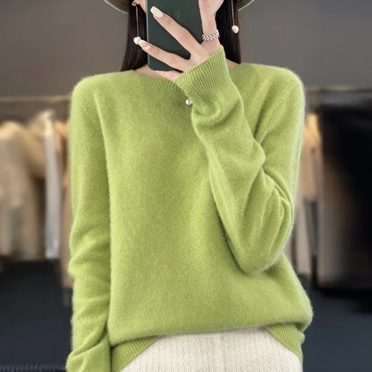 Belezza Soft Wool Sweater in Various Colors