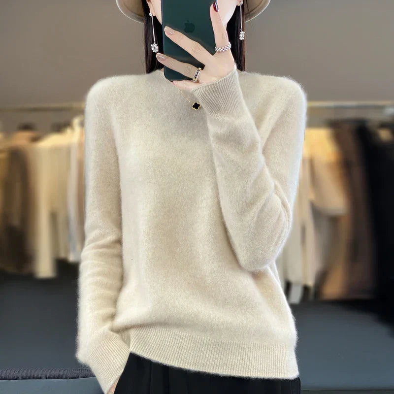 Belezza Soft Wool Sweater in Various Colors