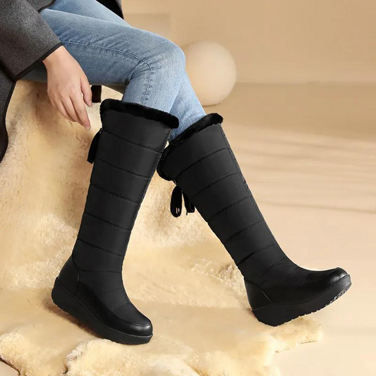 Winter boots | Fur-lined knee-high snow boots for women | Sienavy