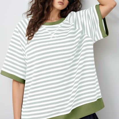 Anna™ | Striped Oversized Shirt