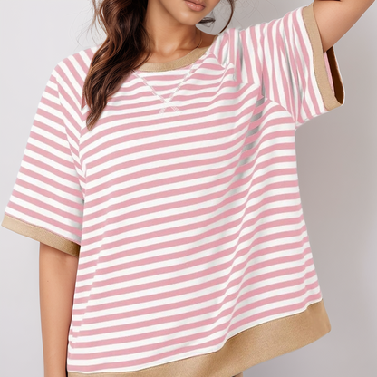 Anna™ | Striped Oversized Shirt