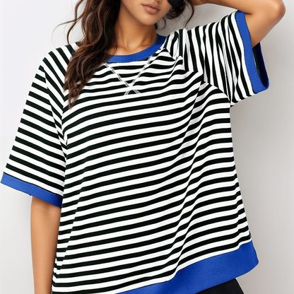 Anna™ | Striped Oversized Shirt