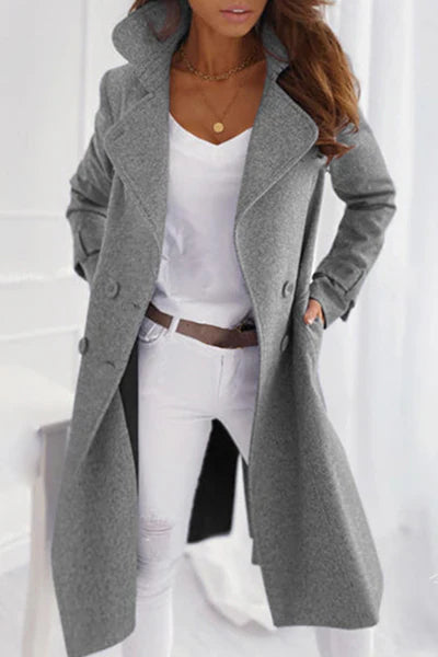 Belezza Casual Coat | Elegant Versatile Long Coat