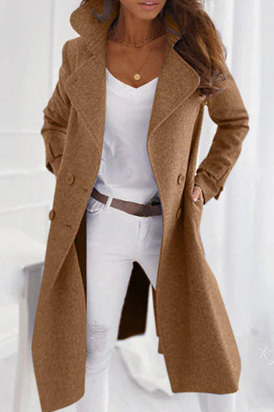 Belezza Casual Coat | Elegant Versatile Long Coat