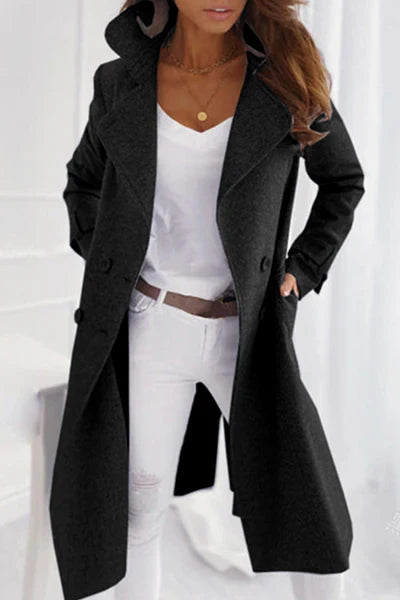 Belezza Casual Coat | Elegant Versatile Long Coat