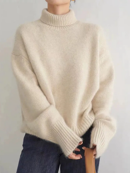 Belezza Sweater | Cozy Turtleneck Knit Sweater