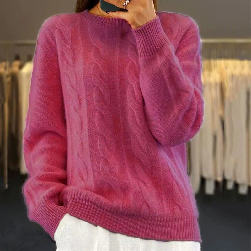 Belezza Sweater | Classic Cable Knit Sweater