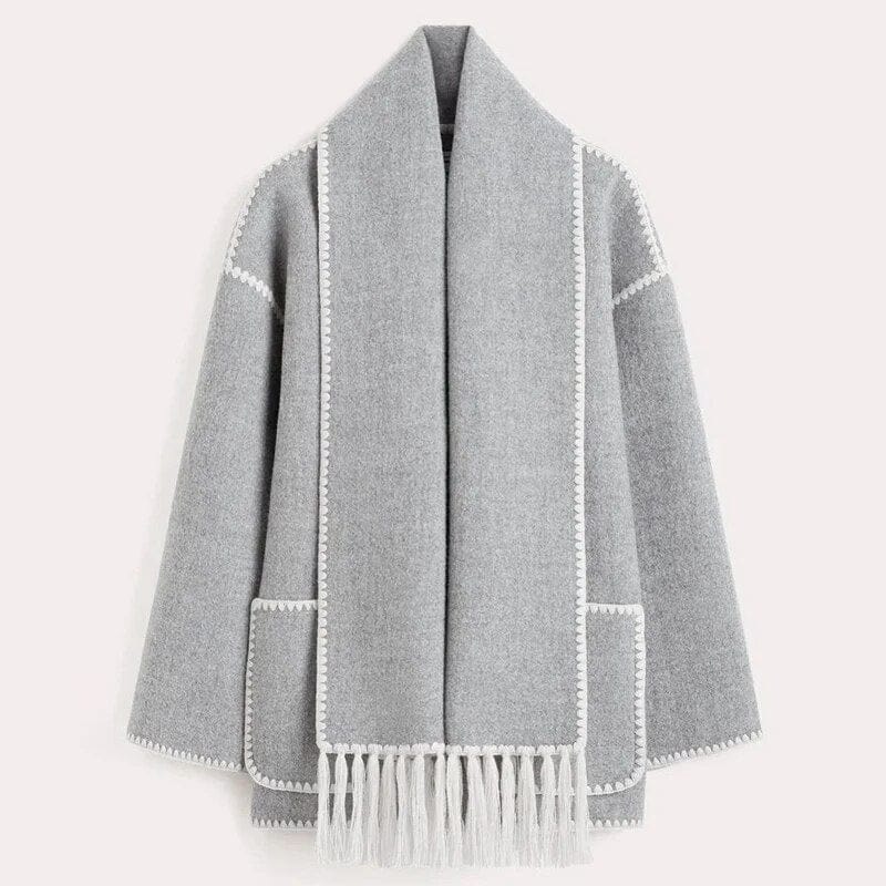 Belezza - Casual Scarf Coat for Women | Timeless Style