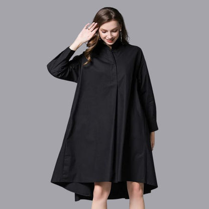 Belezza - Casual shirt dress with long sleeves