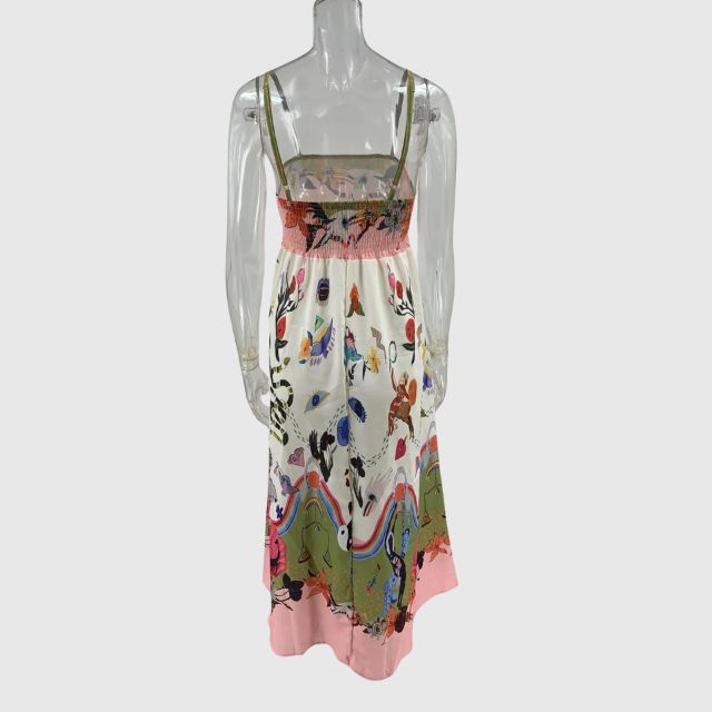 Belezza - Maxi dress with playful print