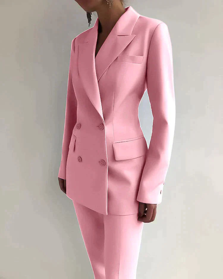 Belezza - Stylish set consisting of an elegant blazer and elegant trousers