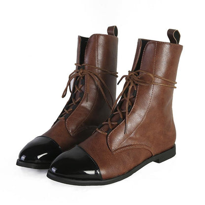 Belezza - Elegant Lace-up Boots