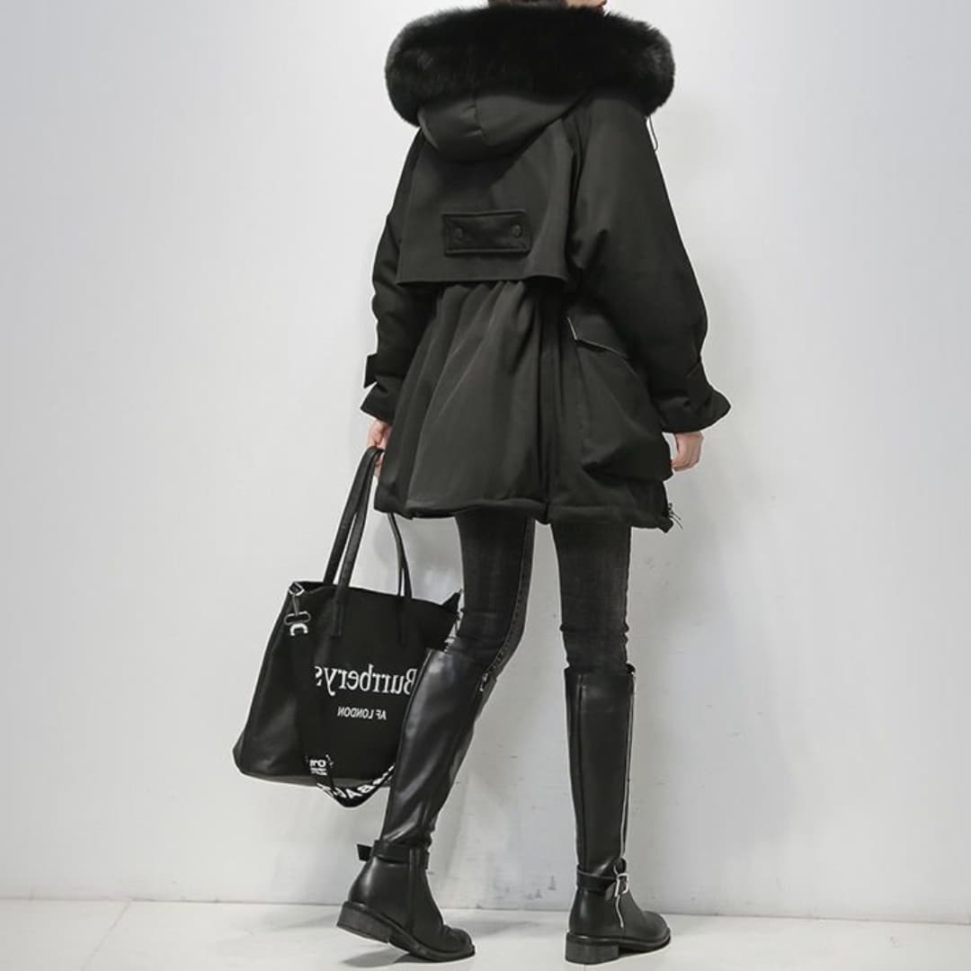 Winter Parka - Warm - Fur Hood - Puffer Jacket - Women's Winter Jacket